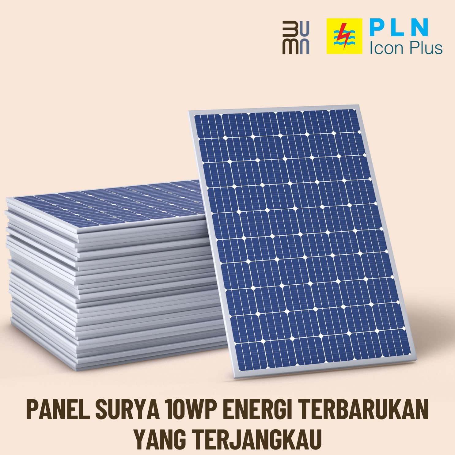 Panel Surya 10WP Energi Terbarukan yang Terjangkau