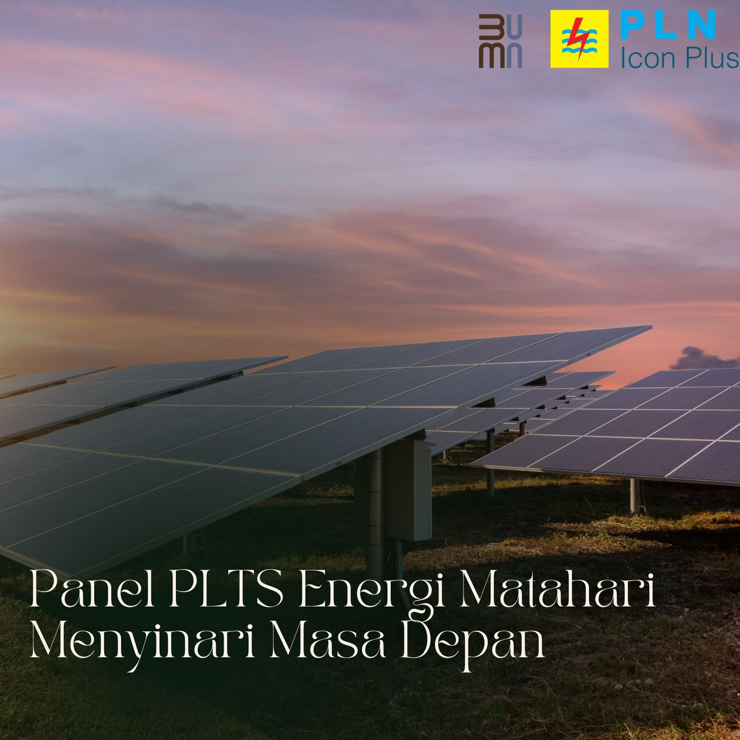 Panel PLTS Energi Matahari Menyinari Masa Depan